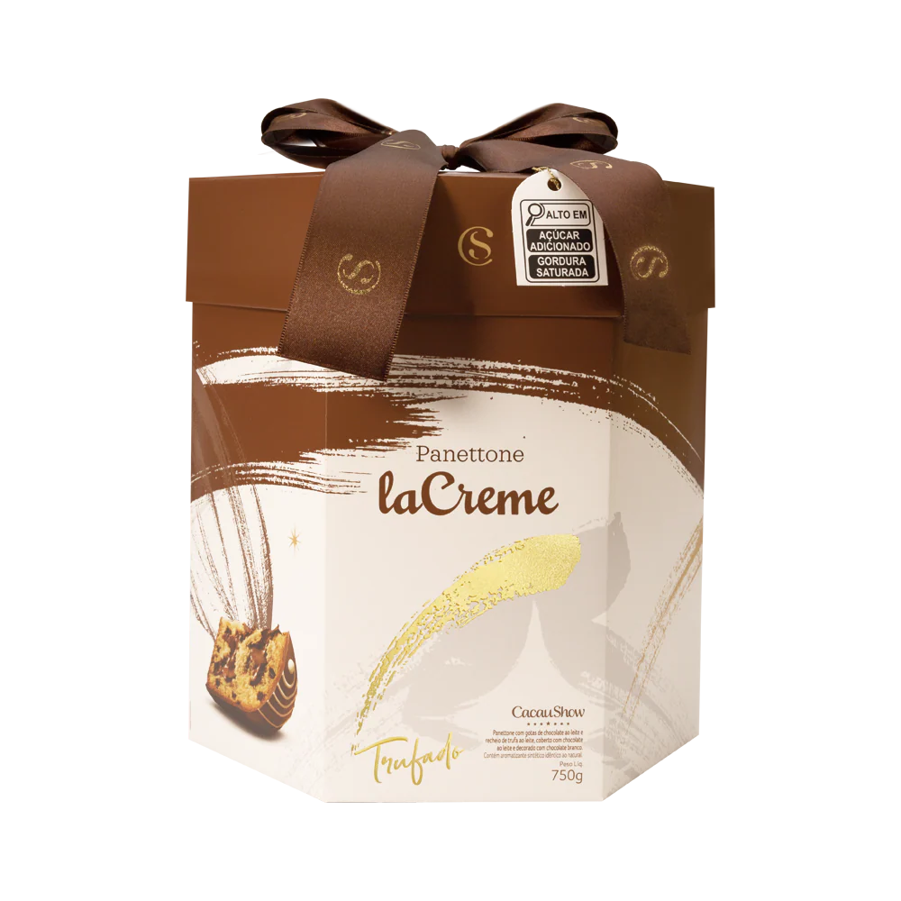 Panetone laCreme Premium ao Leite 750g