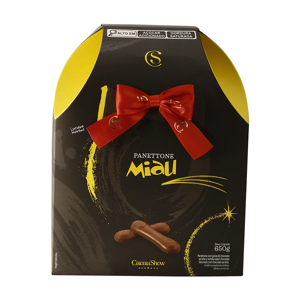 Panetone Clássico Miau 650g