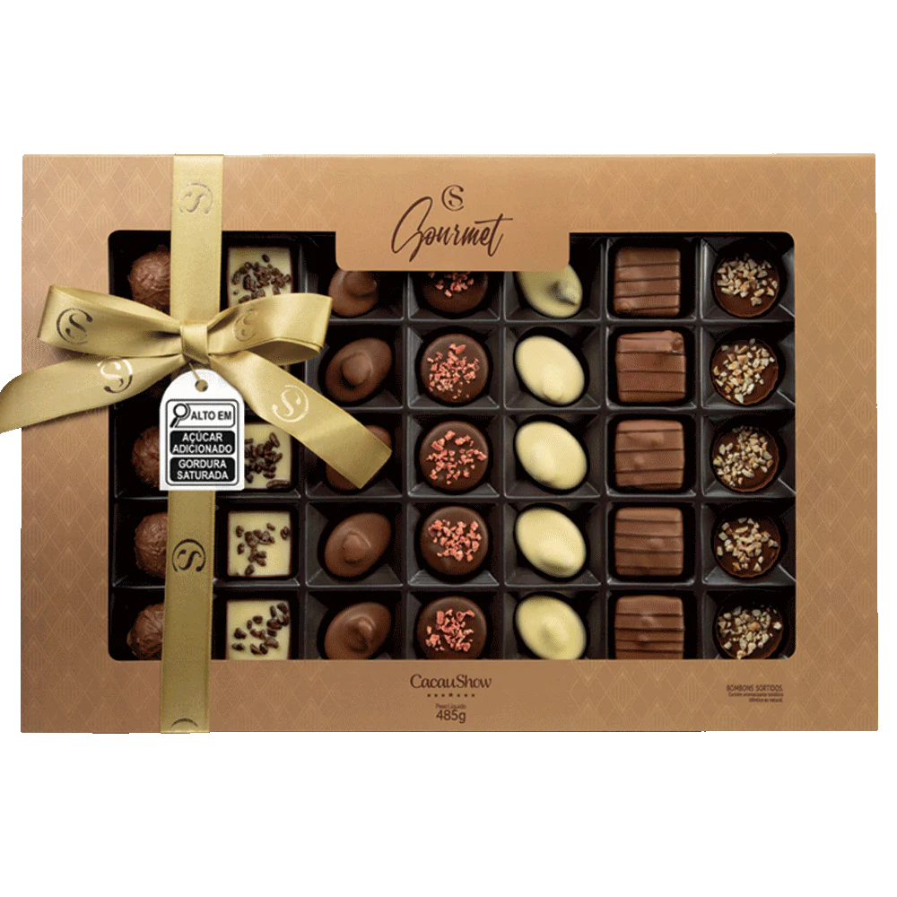 Caixa de Bombom Gourmet 485g