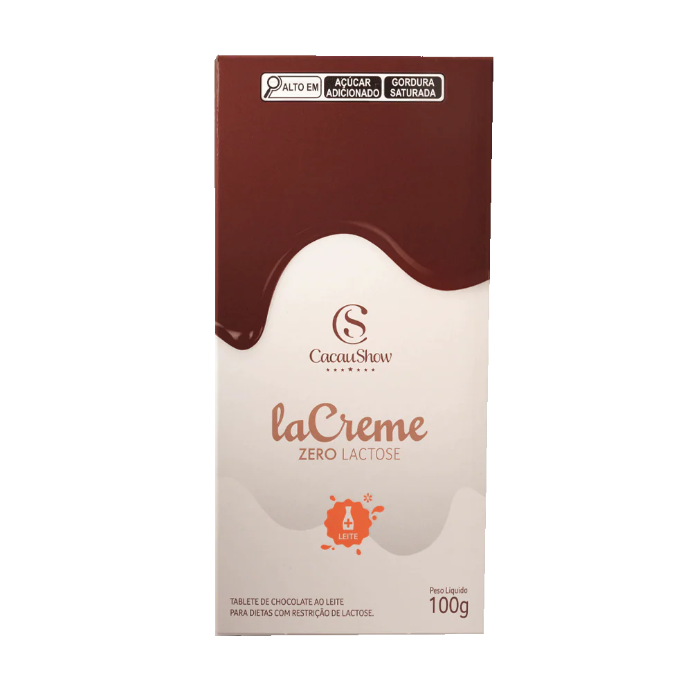 Tablete laCreme de Chocolate Zero Lactose 100g
