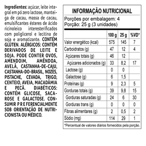 Tablete laCreme de Chocolate Zero Lactose 100g