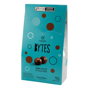Drageado Bytes ao Leite Zero Adição de Açúcar 150g