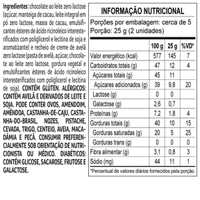 Estrela com Bombons ao Leite Zero Lactose 120g