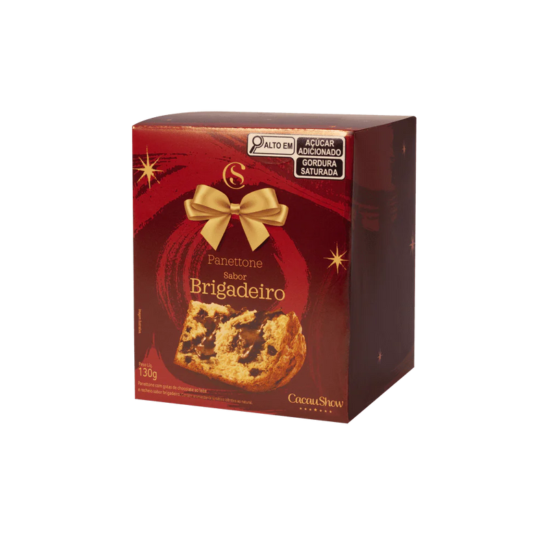 Mini Panetone com Recheio de Brigadeiro 130g