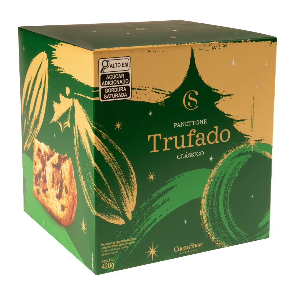 Panetone de Chocolate ao Leite 420g