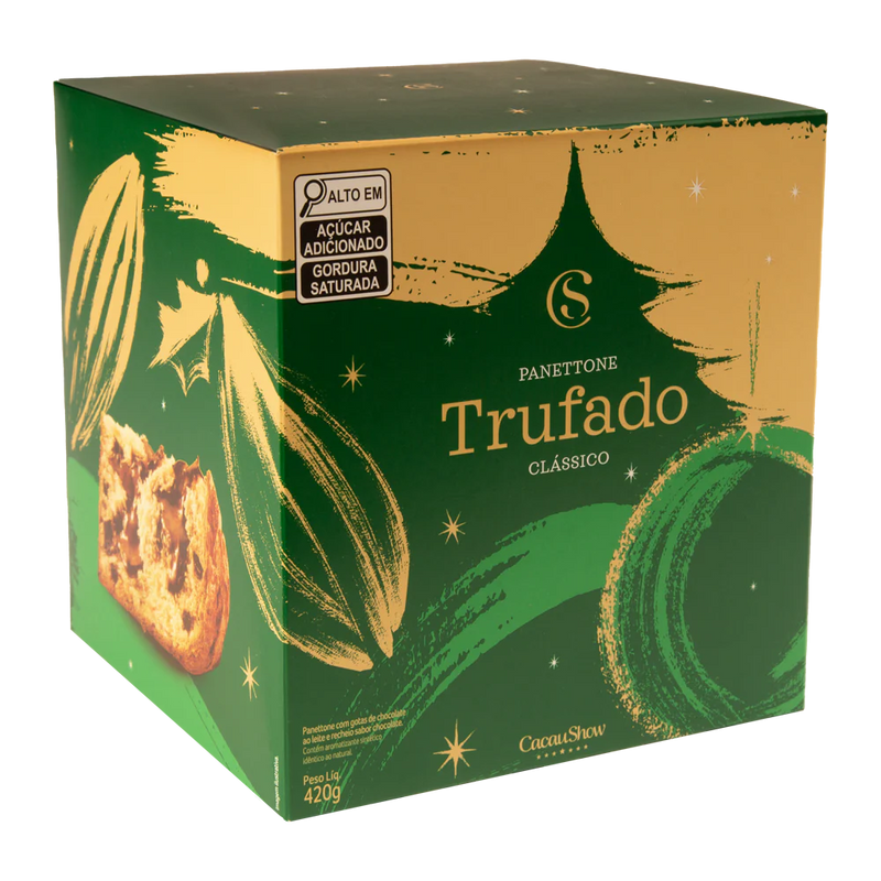 Panetone de Chocolate ao Leite 420g