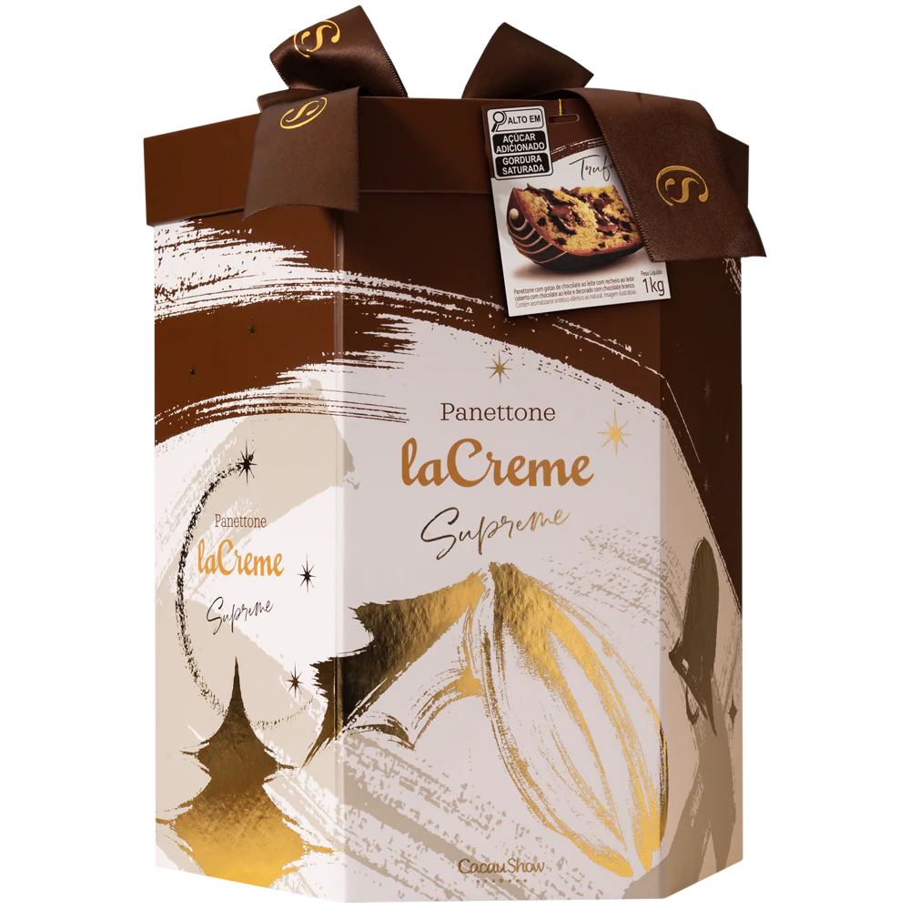 Panetone laCreme Supreme ao Leite 1Kg