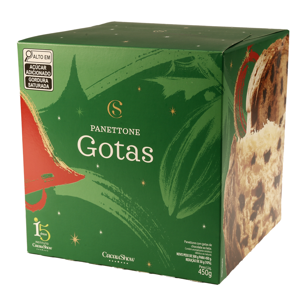 Panetone de Gotas 450g