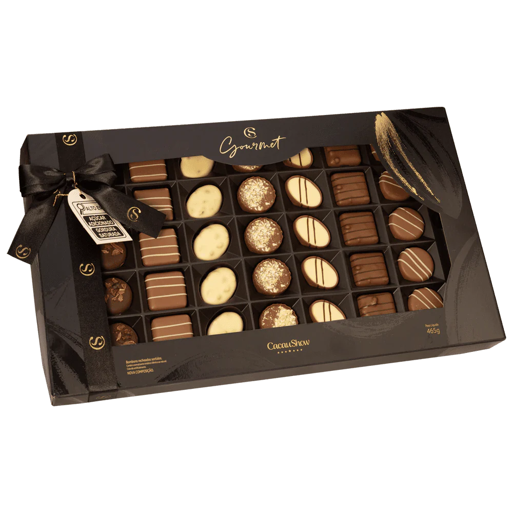 Caixa de Bombons Gourmet 465g