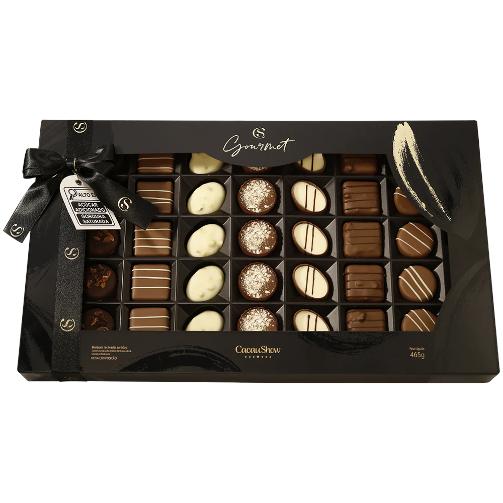 Caixa de Bombons Gourmet 465g